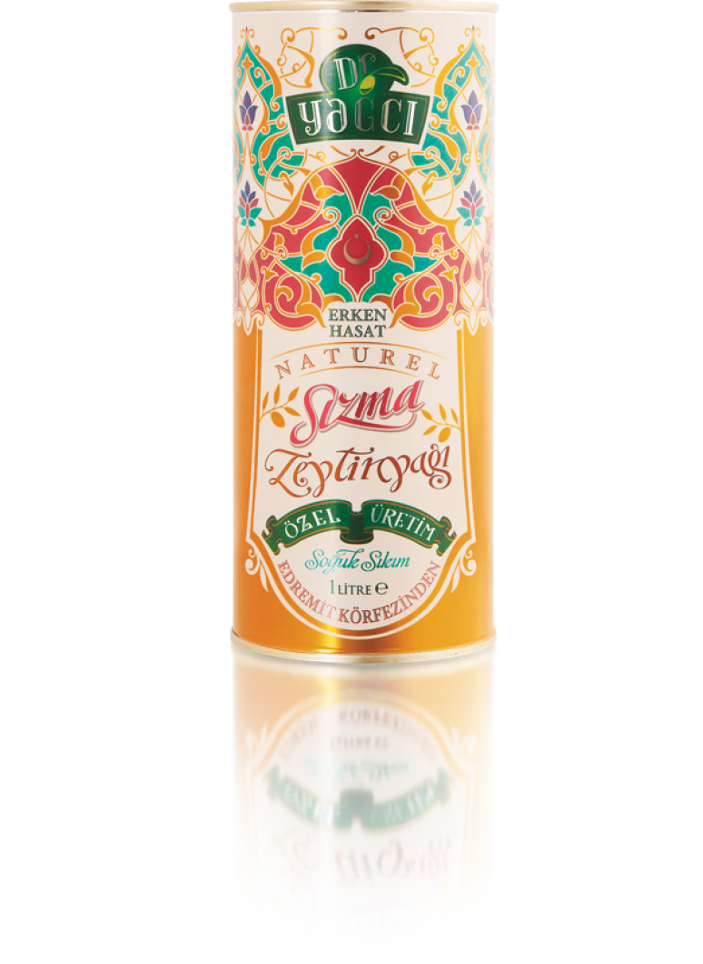 Özel Üretim Natürel Sızma Zeytinyağı Edremit 750 ml Hediye Kutulu Çam Şişe