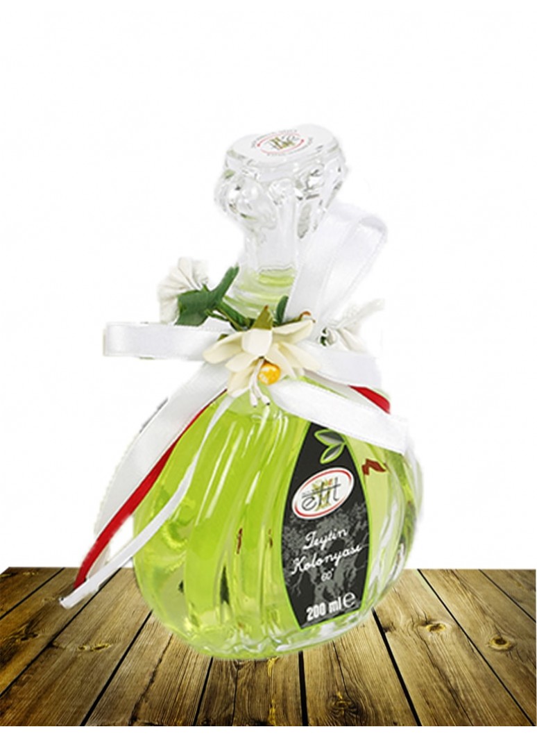 Kolonya Zeytin Çiçeği Hediyelik Cam 200ml