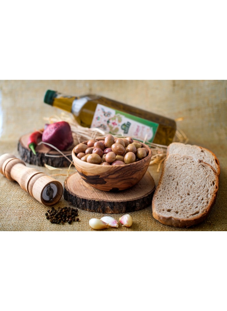 Duble Yeşil Zeytin Çizik 1Lik Pet (Edremit Körfezi Coğrafi İşaretli)