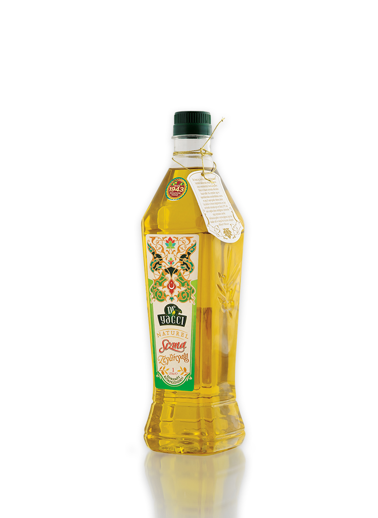 Natürel Sızma Zeytinyağı Edremit 1 lt Pet Şişe